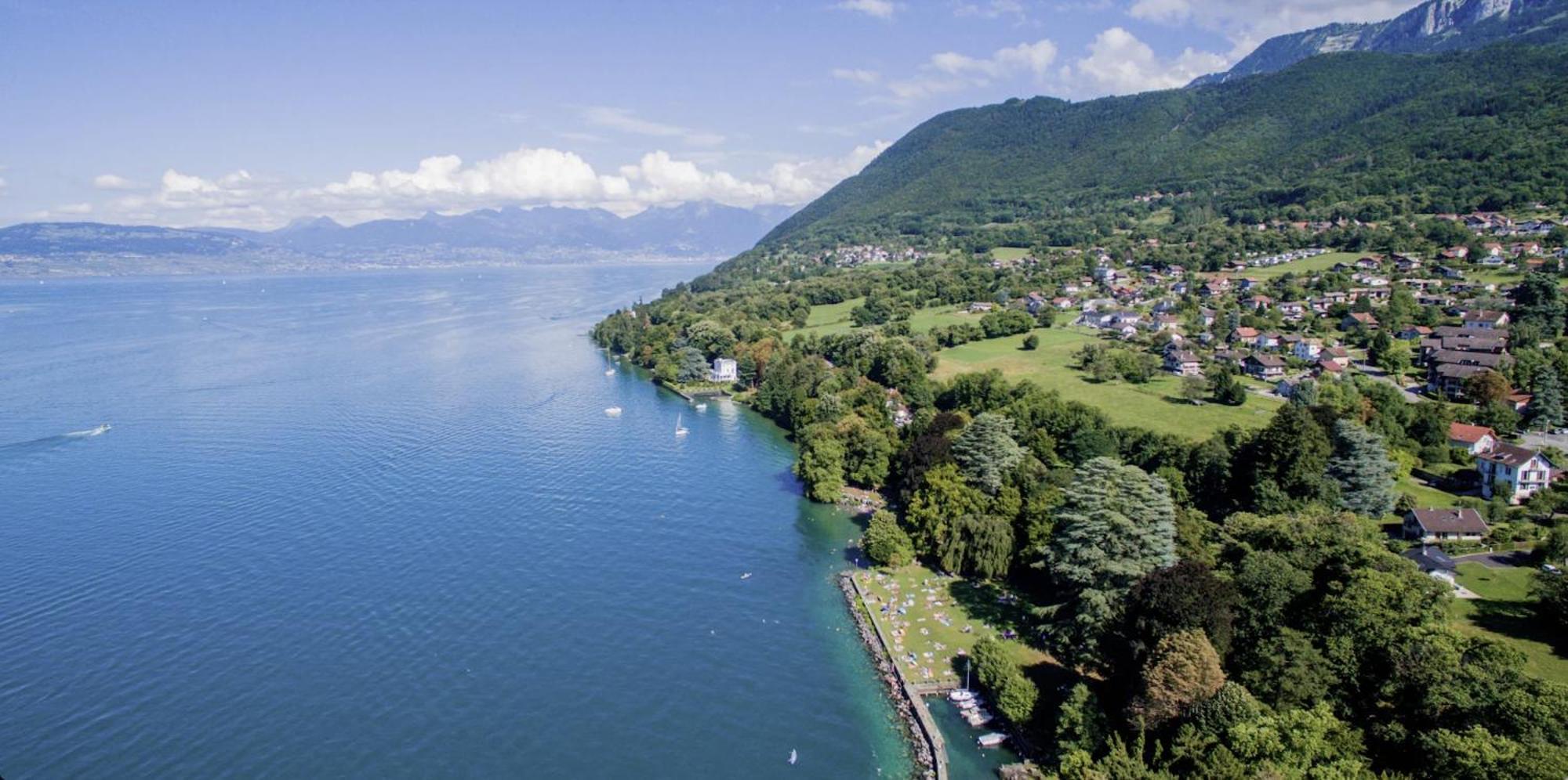 Le Garden - Ski - Vue Lac - Piscine - Parking - Evian - Thonon - Lugrin Exterior foto